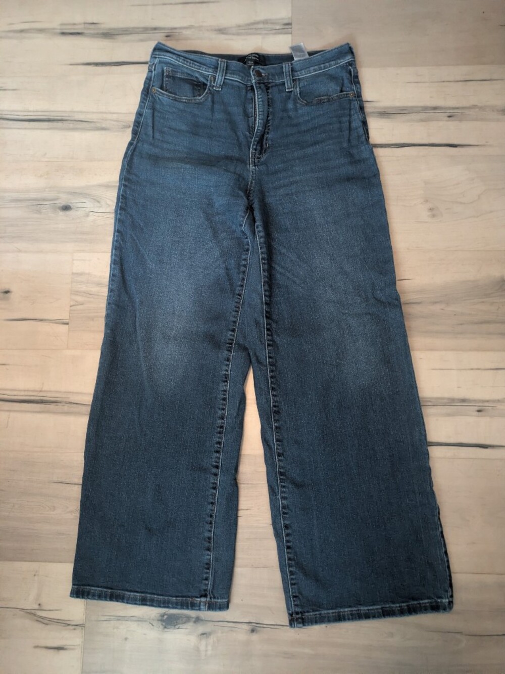 Banana Republic High Waisted Wide Leg Jeans Sz 30 / 10 Long